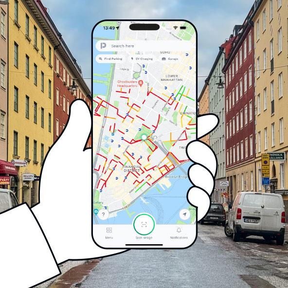 För företag – Integrera parkeringsdata direkt i din tjänst.